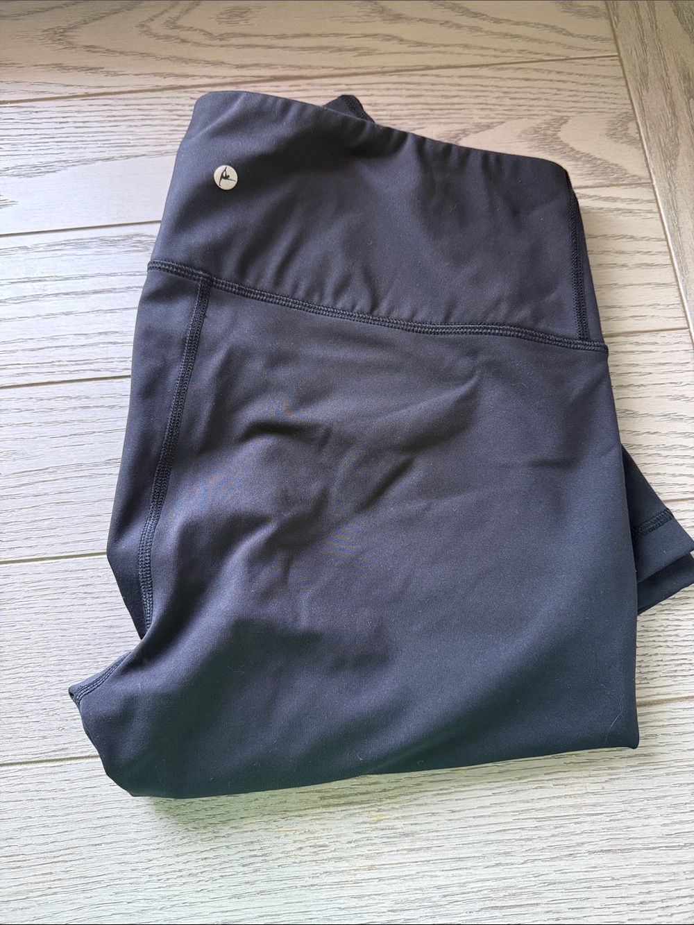 90 Degree By Reflex Black High-Waist Fleece Lined Leggings